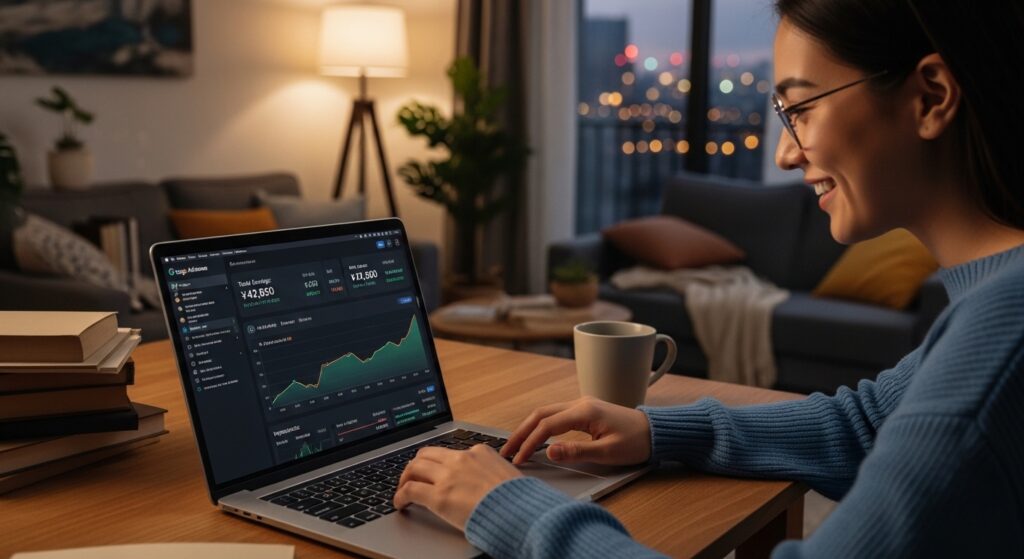 Googleアドセンスの収益管理と分析画面のイメージ